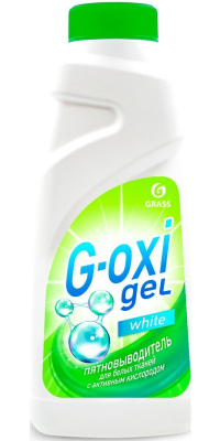 GraSS Пятновыводитель-отбеливатель G-OXI gel д/белых тканей